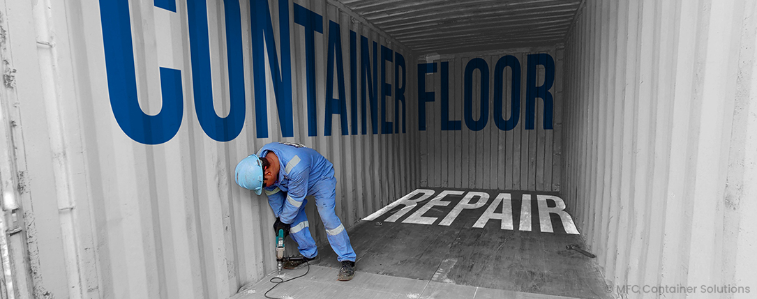 Container floor repair in UAE