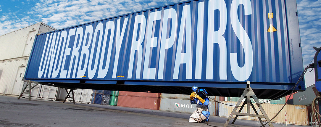 Container underbody repairs