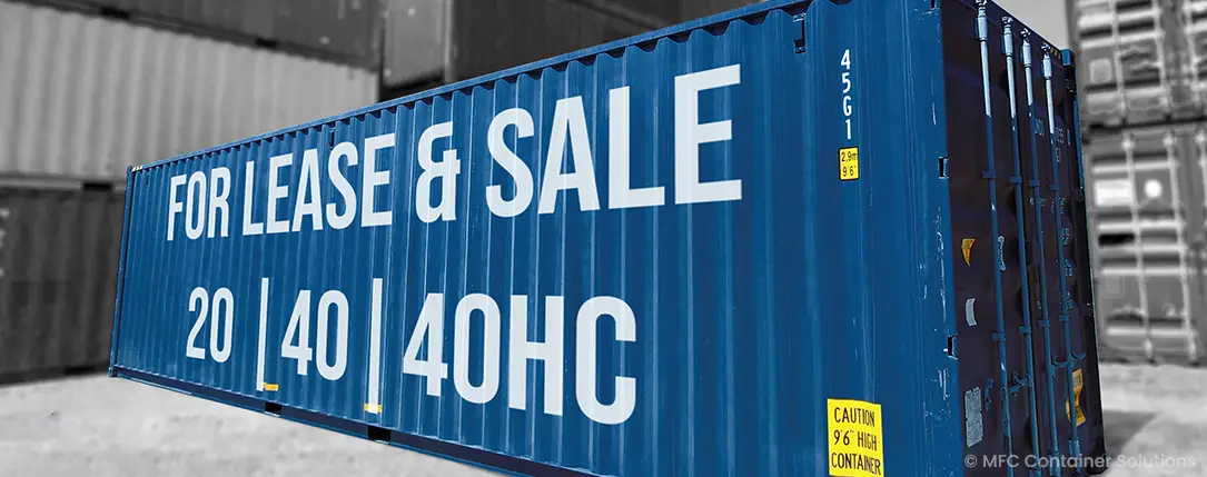 Shipping Container Sales And Leasing Container Solutions For Your